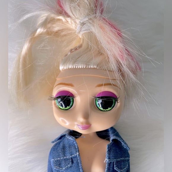 Vintage Diva Starz Talking Fashion Doll Mattel 2001 Blonde Light Up Lips - Picture 1 of 6